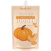 Buddy Budder Peanut Butter - Pumpkin Pup, 4 oz. Squeeze Pack